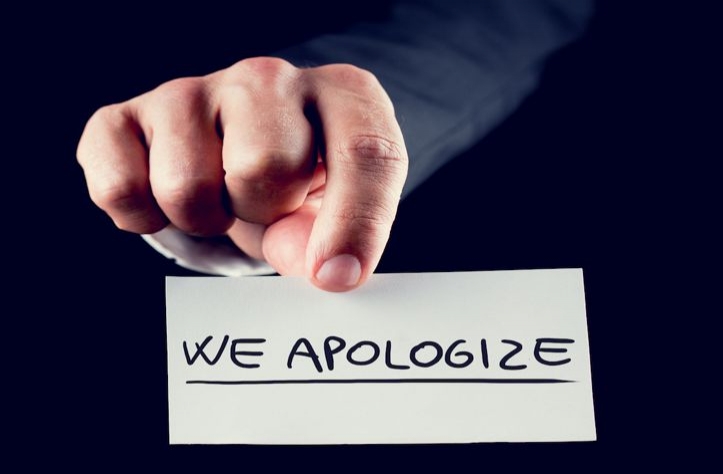 Why All the Apologies?
